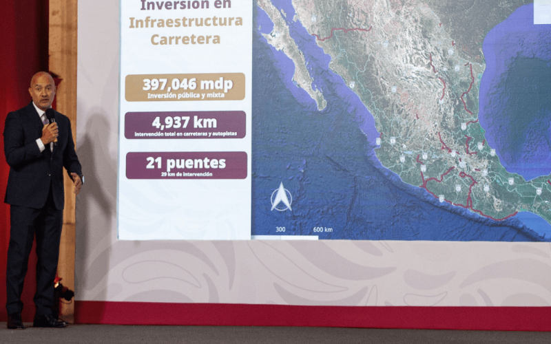 VirtualNotMX's tweet photo. 🇲🇽 NACIONAL | Gobierno federal impulsa red carretera con inversión histórica https://t.co/iS96xtNCVR 🔗 #GobiernoFederal #InversiónHistórica #RedCarretera #ProgramasFederales #Infraestructura https://t.co/fzppZif3Rs