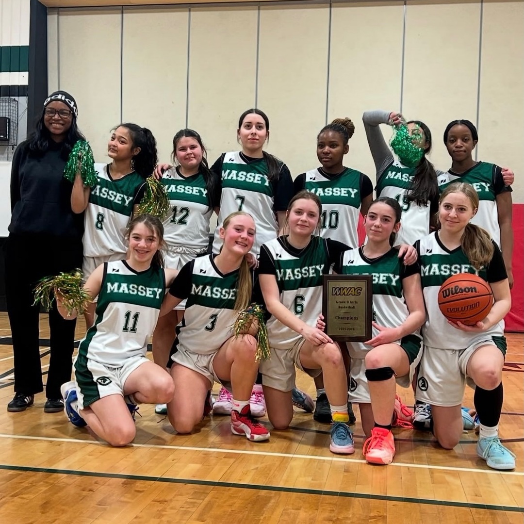 basketballmb's tweet photo. Congratulations to the Vincent Massey Collegiate grade 9 girls basketball team on their WWAC conference championship! #mbhoops https://t.co/XBIdEUkNsr