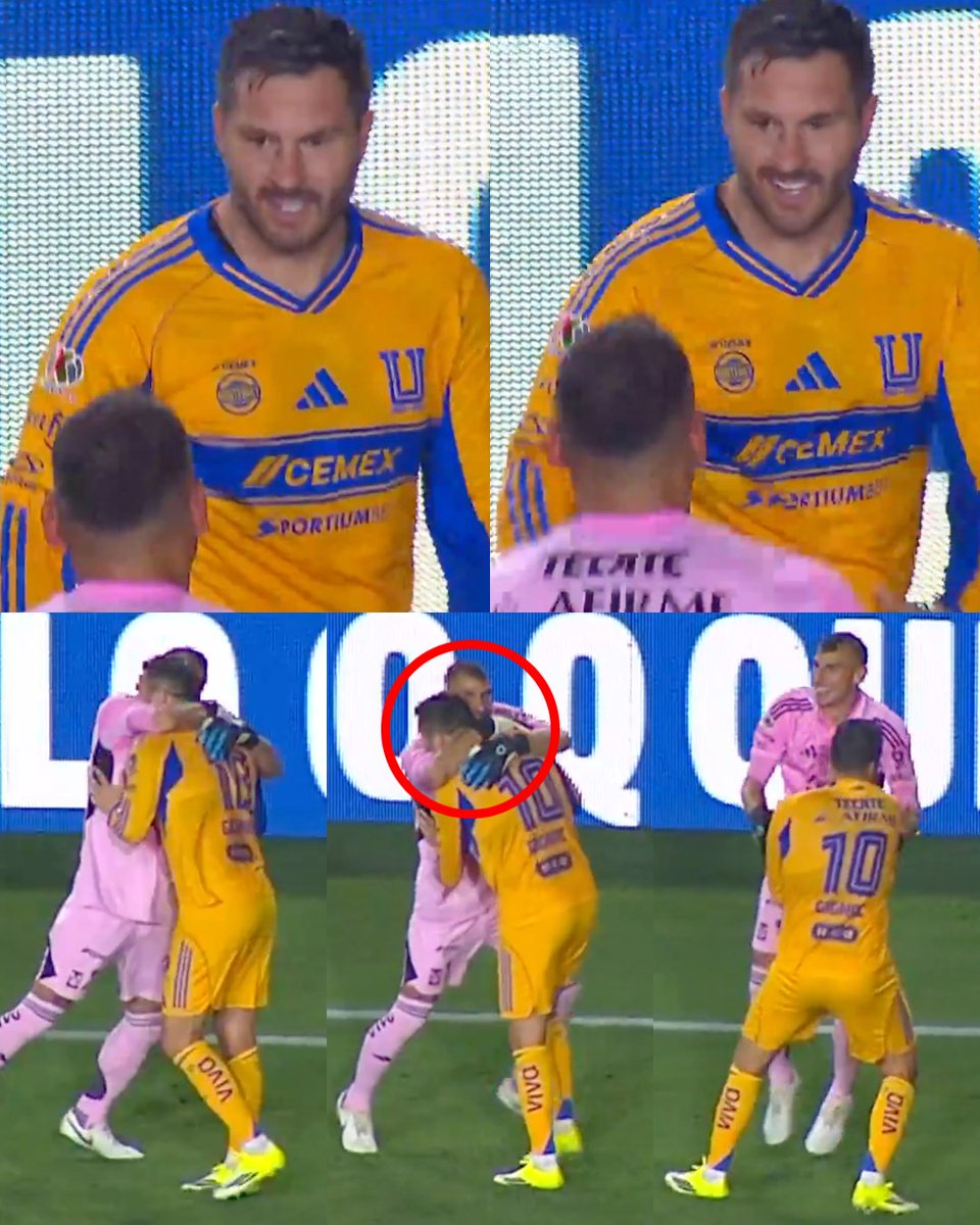 Ufff, vean nada más lo que es esta secuencia. Vean nada más este momentazo. Nahuel Guzmán corriendo para abrazar a André-Pierre Gignac tras el gol del francés en El Clásico Regio. Con 40 años de edad, ambos siguen ganando partidos importantes y, sí, ambos haciendo historia con