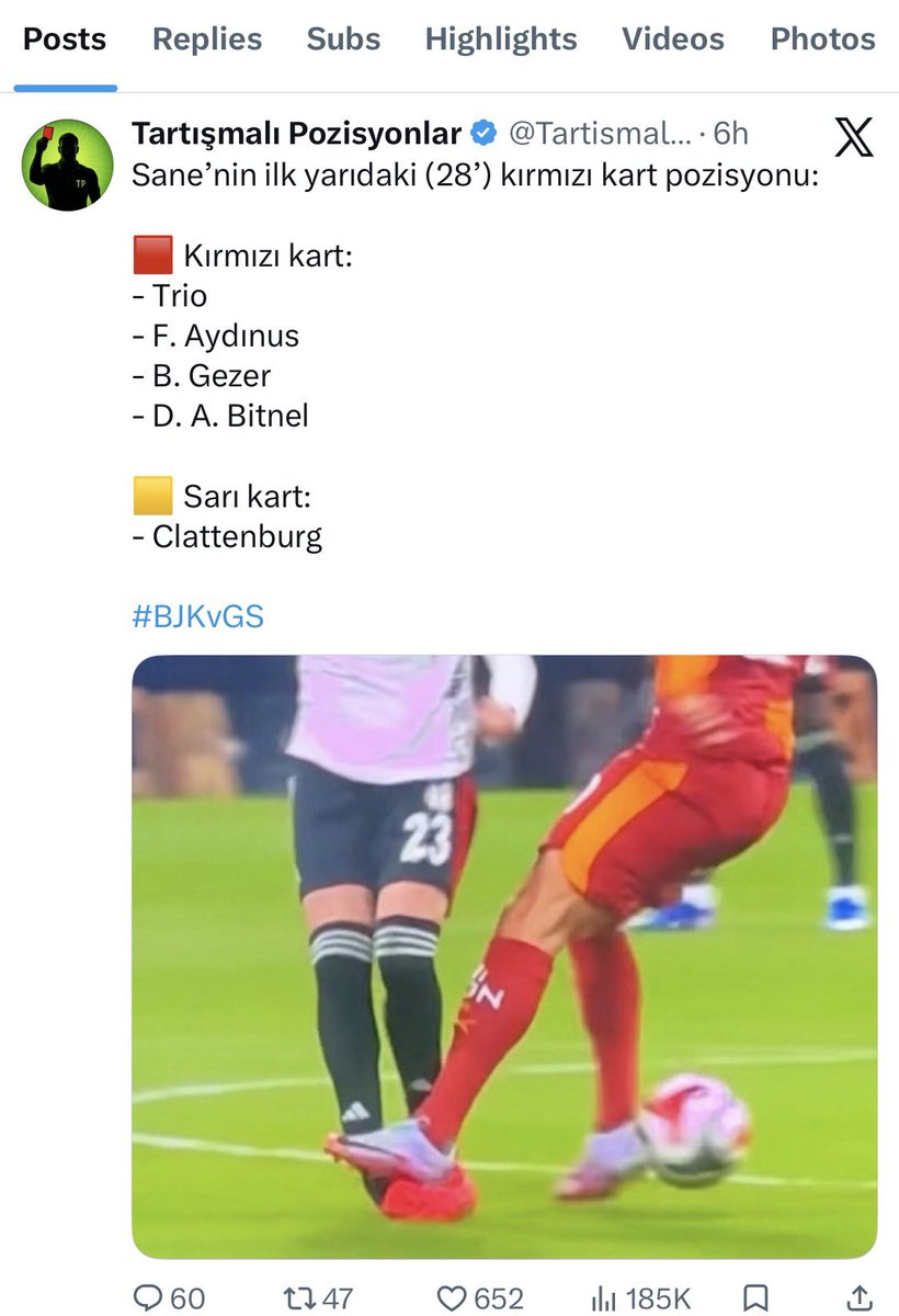 Hani o meşhur tweet var ya? 
"Galatasaray'ın milyonlarca gsli'yi adım adım ahlaksızlaştırmasını izliyoruz..."

Bunu bir kez daha gördük.
Ya bu ne yavşakça bir paylaşım?
Bu neyin çabası?
Haklı çıkmanın çabası mı?
1) Haklı değiller
2) Sürekli kendi taraftarlarına yalan söylüyorlar!
