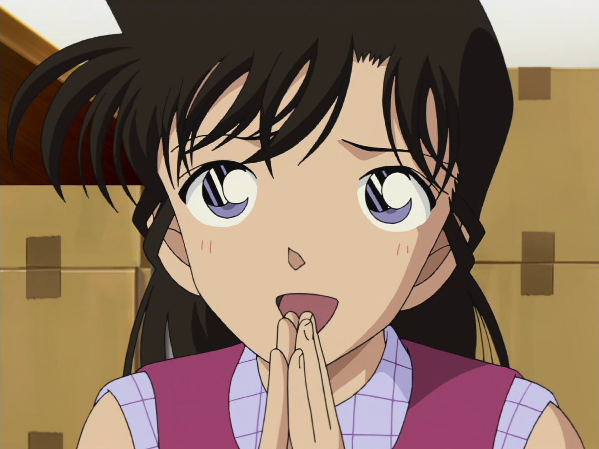 先週のコナンと蘭がバレンタインデーについて話しているカード、誰かシェアしてくれない？すごく聞きたくてずっと探してたんだ。🤍

#毛利蘭 
#名探偵コナン
#新蘭