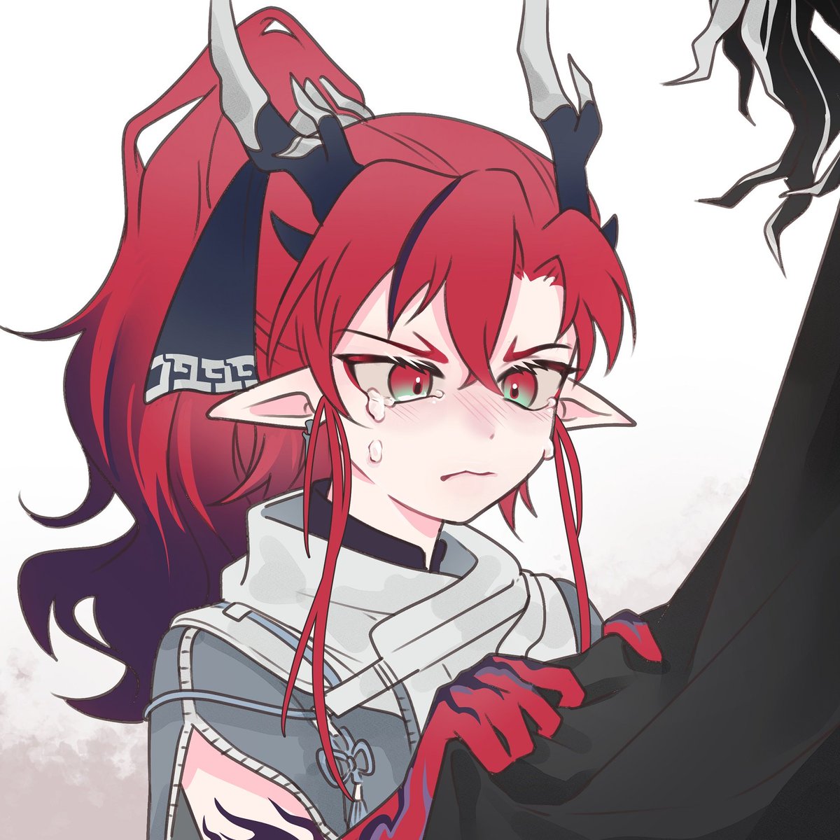 y_ivee's tweet photo. 好久没在这里发帖了发一点哭包小余活跃一下
#arknights #明日方舟 #明日方舟望 #明日方舟余 https://t.co/2C57l7tW2Y