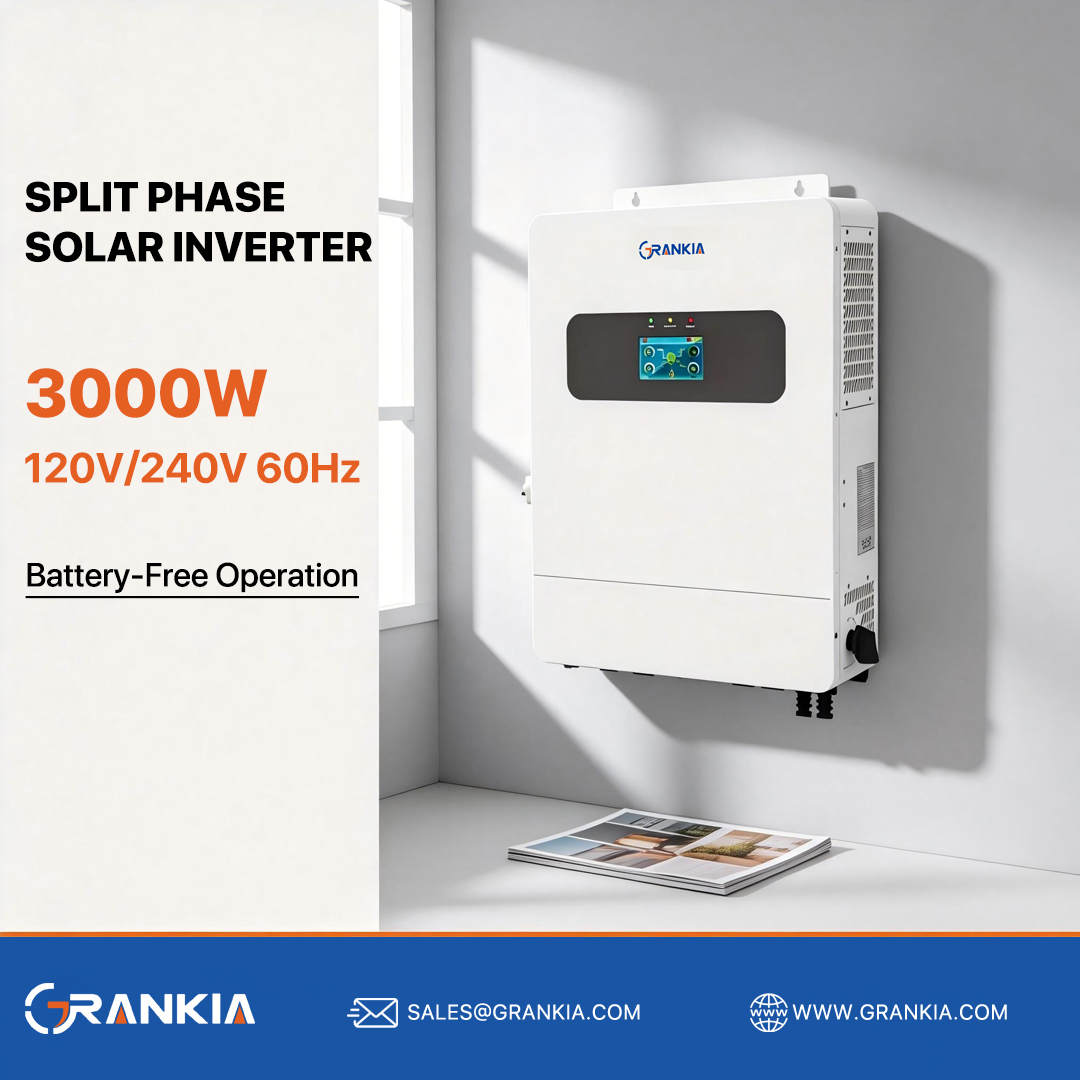GRANKIA HS2030UH48L pure sine wave hybrid split phase inverter 3000w delivers reliable 120V/240V output, making it ideal for residential solar systems and backup power solutions.

grankia.com/product-detail…

#SolarInverter #HybridInverter #SolarEnergy #RenewableEnergy #EnergyStorage