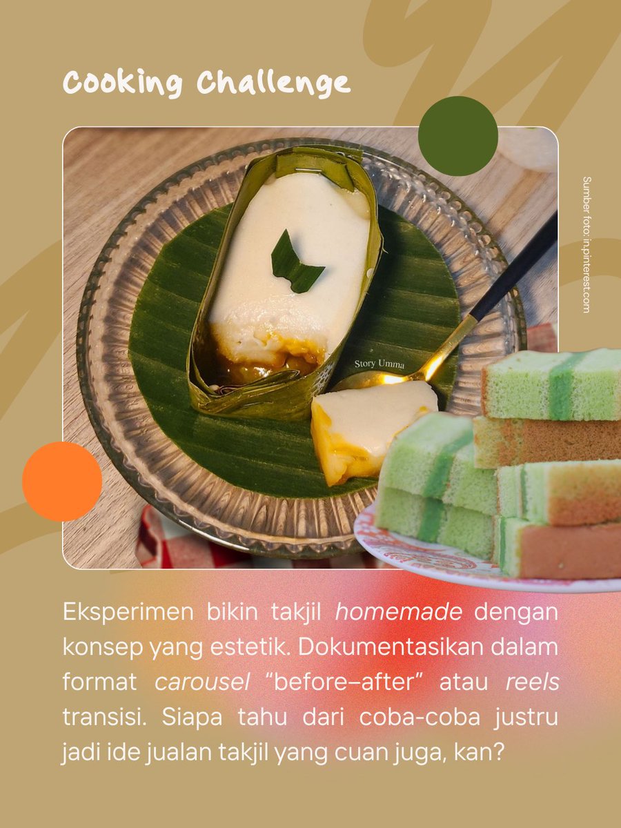 ekraf_ri's tweet photo. Kayaknya seru, deh, kalau sesekali isi kegiatan sore hari dengan hal yang berbeda. β¨
Swipe dulu, siapa tahu ada yang langsung pengen kamu coba, nih. ππ
#WeekendCreate
#NyamanBersama #NewEngineofGrowth
#Ekraf
#EkonomiKreatif https://t.co/UGHS8Hwq0C
