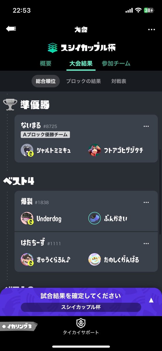 れあちーず杯/ スシ杯 tweet media