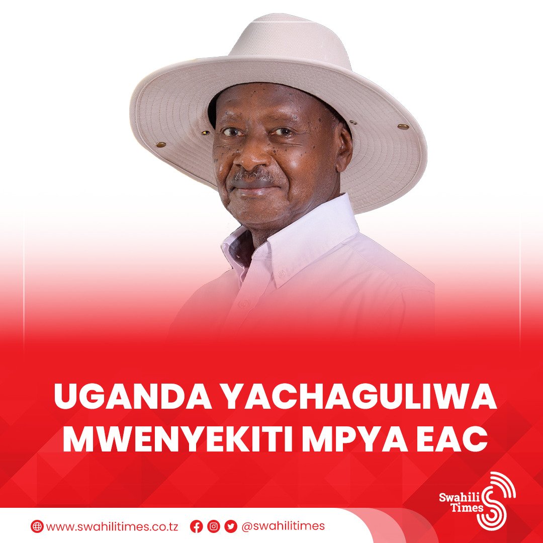 Kwahyo marais wa Africa mashariki mmekaa mkaona huyu ndo ataongoza jumuiya hii kwa technologia mtu mweneyewe mikono imeoza sijui ataisadia nini hii jumuiya