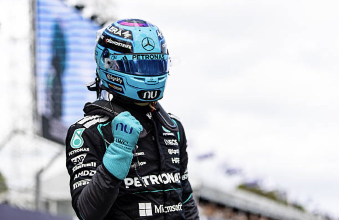 FOR THE FIRST TIME IN HIS CAREER

GEORGE RUSSELL LEADS THE F1 DRIVERS CHAMPIONSHIP