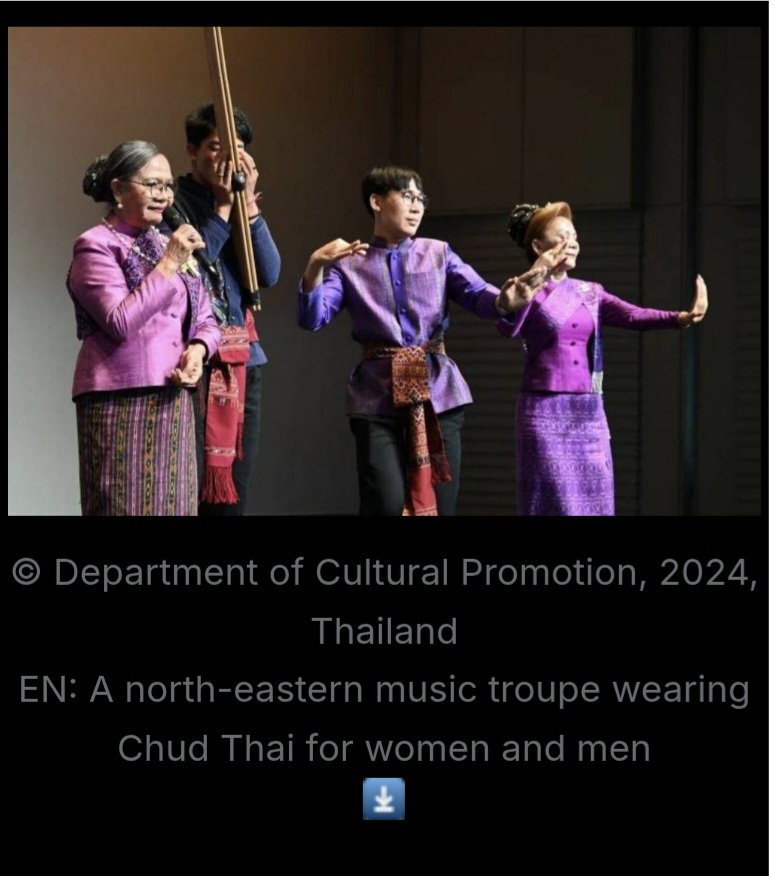 LalixTH_VibeS's tweet photo. #ChudThai อัพโหลดขึ้นเว็บ @UNESCO แล้วนะคะ #กระทรวงวัฒนธรรมไทย เดินหน้าฟ้องร้องค่าลิขสิทธิ์ ประเทศที่แอบอ้าง 'รูปแบบชุดไทย' ไปเป็นชุดประจำชาติได้เลยคะ 

#Thaidress #Thaiheritage #ThaiSabai #Thaifashion #Thaicostumes #Thaiculture #UNESCO https://t.co/FNpJlOlrJj