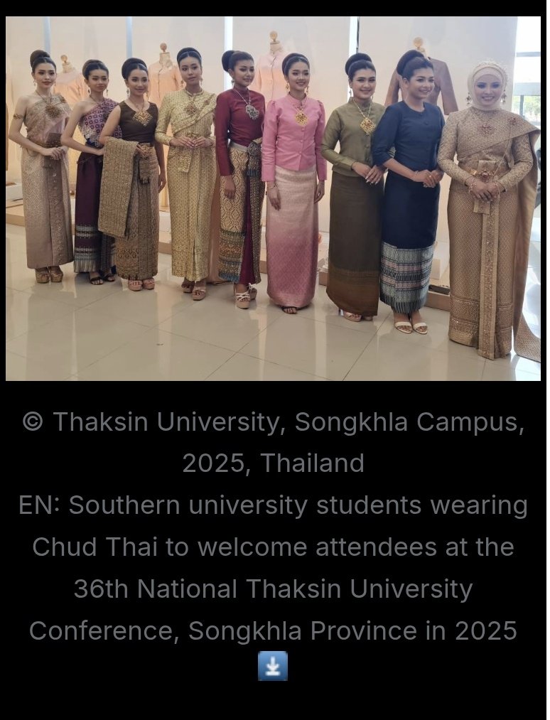 LalixTH_VibeS's tweet photo. #ChudThai อัพโหลดขึ้นเว็บ @UNESCO แล้วนะคะ #กระทรวงวัฒนธรรมไทย เดินหน้าฟ้องร้องค่าลิขสิทธิ์ ประเทศที่แอบอ้าง 'รูปแบบชุดไทย' ไปเป็นชุดประจำชาติได้เลยคะ 

#Thaidress #Thaiheritage #ThaiSabai #Thaifashion #Thaicostumes #Thaiculture #UNESCO https://t.co/FNpJlOlrJj