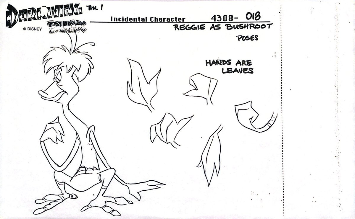 gallivamp's tweet photo. finally uploading these model sheets cause i remembered to scan them
#darkwingduck #bushroot https://t.co/6WbZxOovs5
