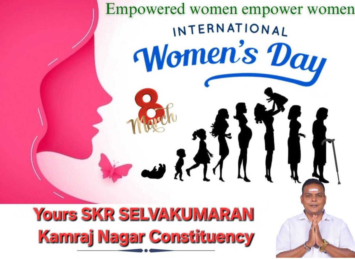 Selva_k99's tweet photo. We salute the strength, courage, and determination of every woman who is shaping a stronger and brighter nation.

Happy International Women’s Day!

@airnews_puduvai @airnewsalerts @BJP4India @BJP4Puducherry https://t.co/bDGwr7rimv