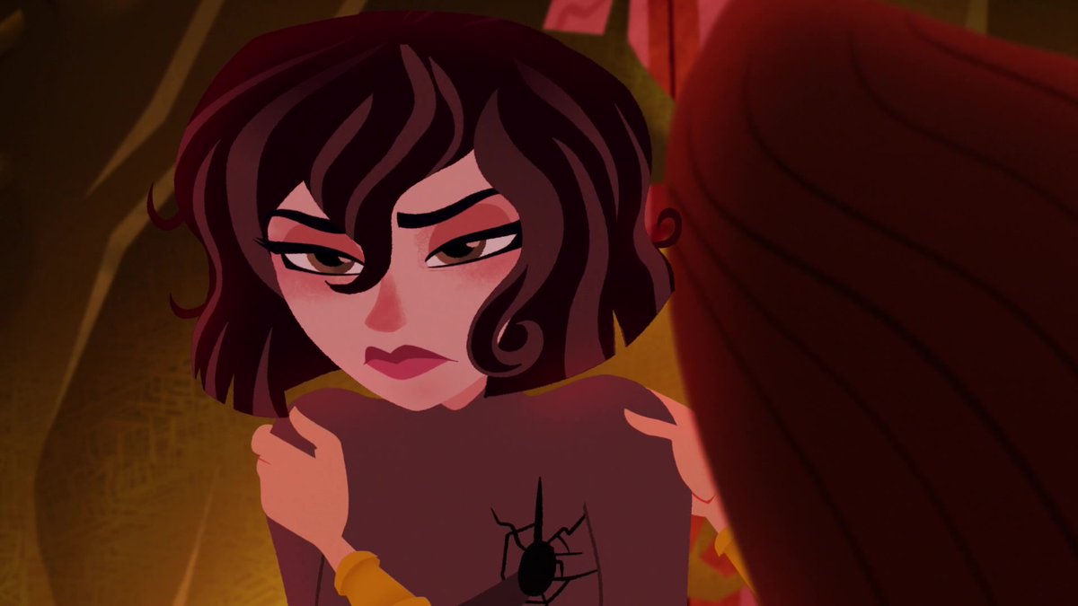 CaramelArr15607's tweet image. Cass wanted that shebe takem serious but everyone ignored her, her best friend outshined her and her father didn't let her have her dream to join the royal guard 😔

#tangled #tangledtheseries #cassandra #cadsandratangled #cassandrasfanclub #rapunzel