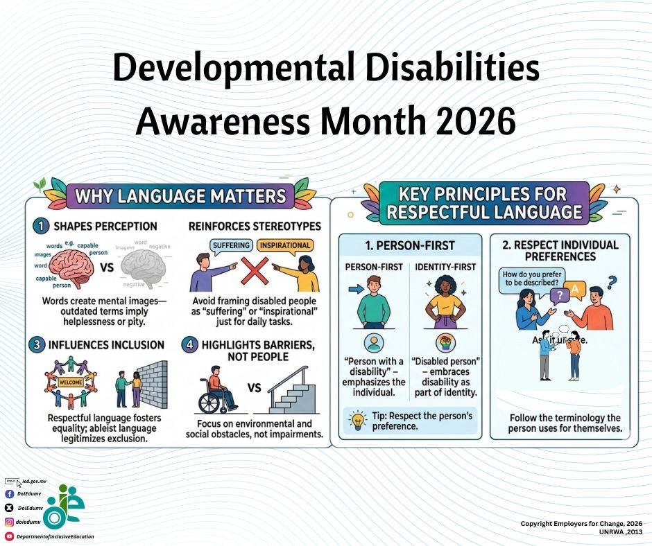 Department of Inclusive Education tweet media