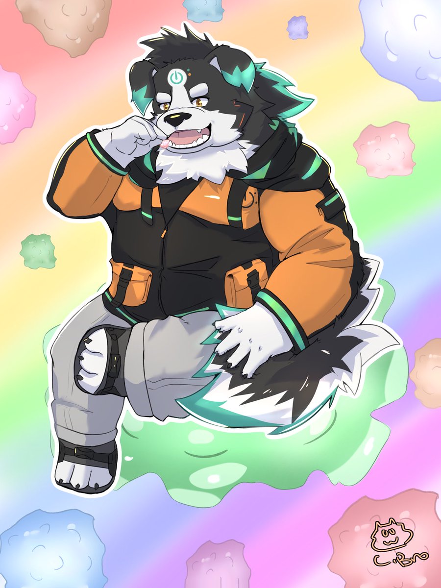 たくさんの金平糖🍬
甘い～

 #まもるあーと