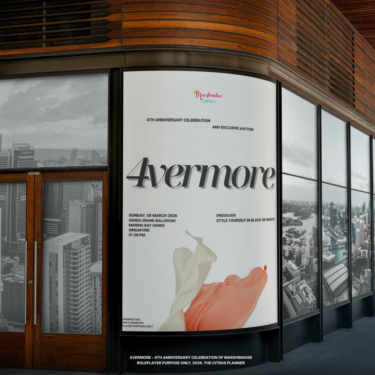 ㅤㅤ 
Setiap langkah, setiap ide dan setiap dukungan yang diberikan menjadi bagian penting dari kisah yang terus berkembang. Dengan bangga dipersembahkan 𝗠𝗔𝗥𝗦𝗛𝗠𝗔𝗞𝗘𝗥's 𝟰𝘁𝗵 𝗔𝗡𝗡𝗜𝗩𝗘𝗥𝗦𝗔𝗥𝗬: 𝟒𝐄𝐕𝐄𝐑𝐌𝐎𝐑𝐄 WITH 𝐌𝐀𝐑𝐒𝐇𝐌𝐀𝐊𝐄𝐑. 
ㅤㅤ