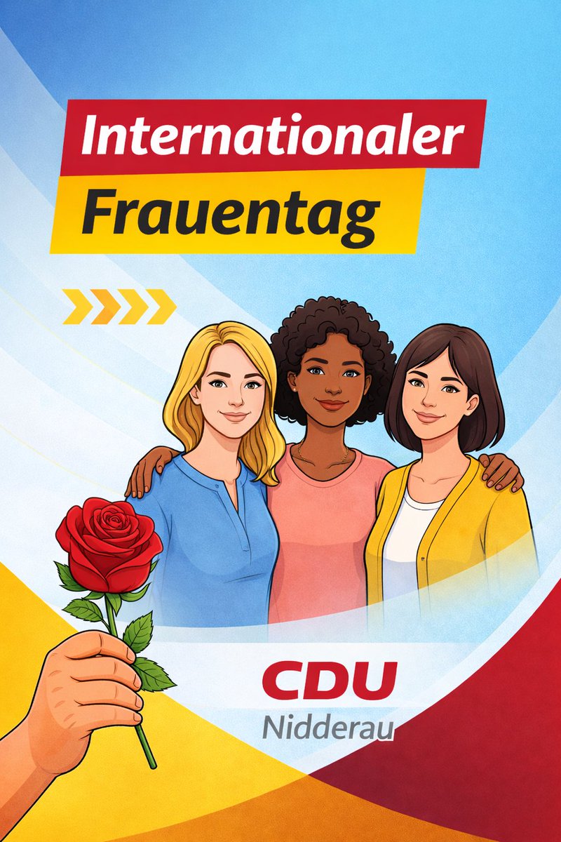 Alles Liebe zum #Weltfrauentag! 🌹✨

Heute feiern wir die Frauen, die unsere Heimat jeden Tag ein Stück besser machen. Ein besonderer Dank an alle Frauen, die sich in #Nidderau engagieren! 🤝🦁

Auf eine Zukunft mit starken Frauen an der Spitze! 🚀

#InternationalWomensDay