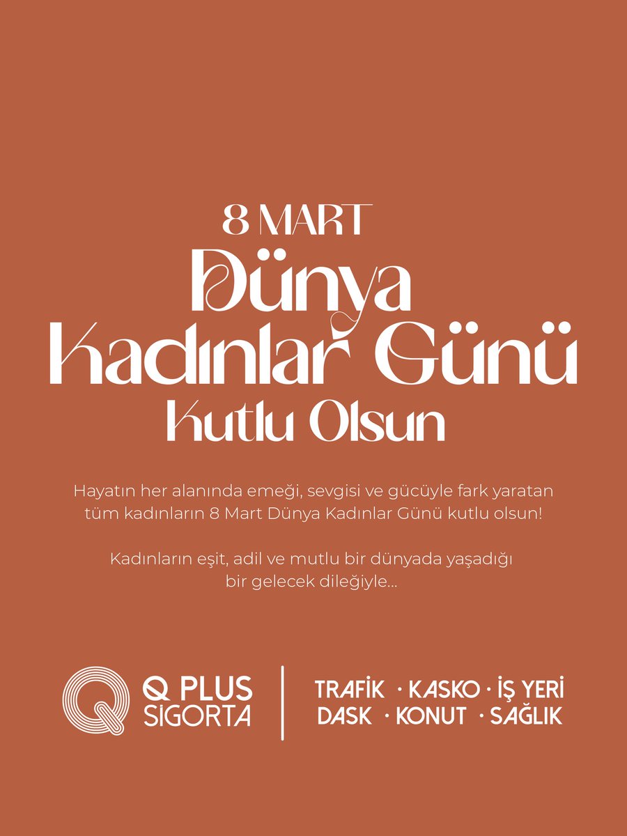 qplussigorta's tweet photo. Q Plus Sigorta
#dask #kasko #trafik #işyeri #sağlık #konut #ferdikazasigortası #güvence #hayat #police #poliçe #sigorta #ai̇le #insan #qplus #qplusgrubu #qplussigorta #özel #yaşamkalitesi #pert #gelecek #pertkasko #yaşam #tekraryollaradönünce #ikincişans #yuva #group #qplus https://t.co/0tHQHKOhc5