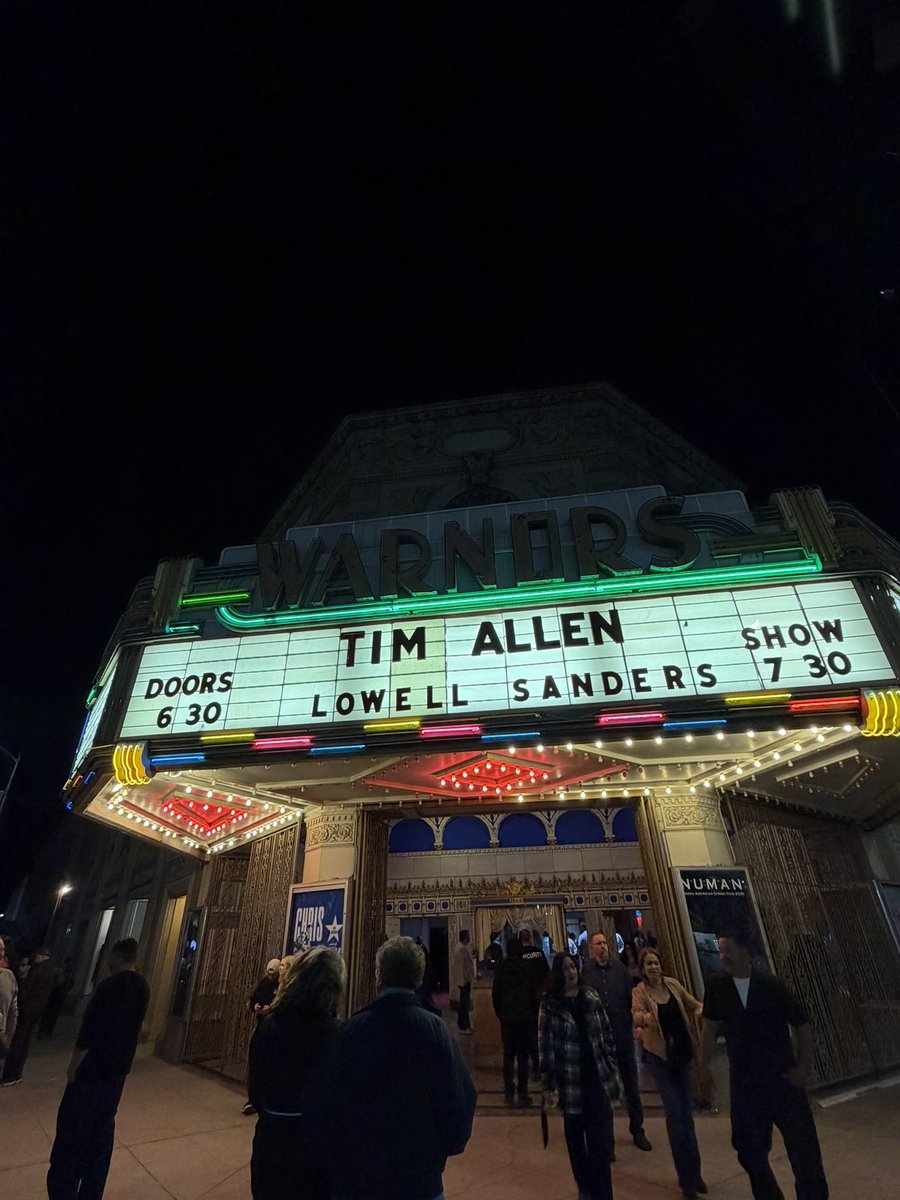 Megansmithhh's tweet photo. @ofctimallen so so cool to see your comedy show tonight!! Just as fun as when I saw your show in Vegas in 2019! https://t.co/pGIV94jCmp
