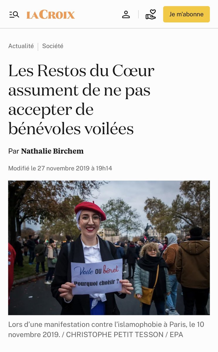 oumsedia69's tweet image. En ce moment je les vois un peu partout dans les récoltes dans les supermarchés !! Bref ne pas oublier déjà à 2019, car les restos du cœur c’est raciste et islamophobe. Donc chacun fait comme il veut, mais on donnera ailleurs et pas au #Restoducoeur #racisme