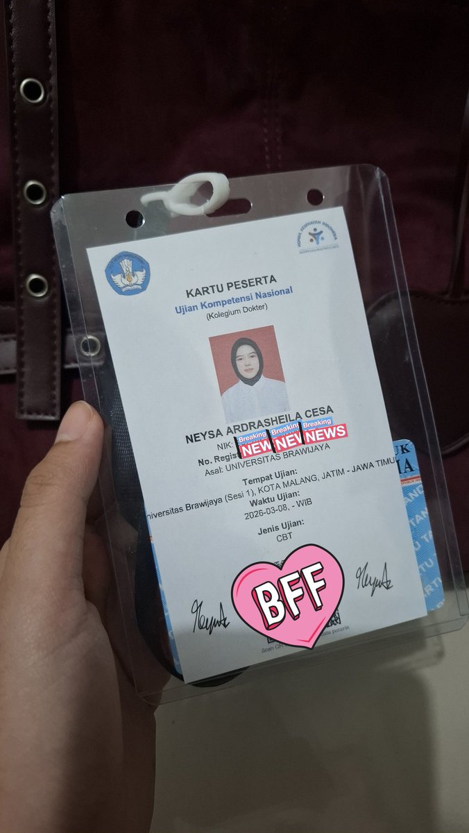 nesya_ace's tweet photo. akhirnyaaaa cbt uknpdpd/ukmppd/ukomnas ini selesaii, bisa pushrank dengan tenang😂😆 https://t.co/JByKHoRBiI