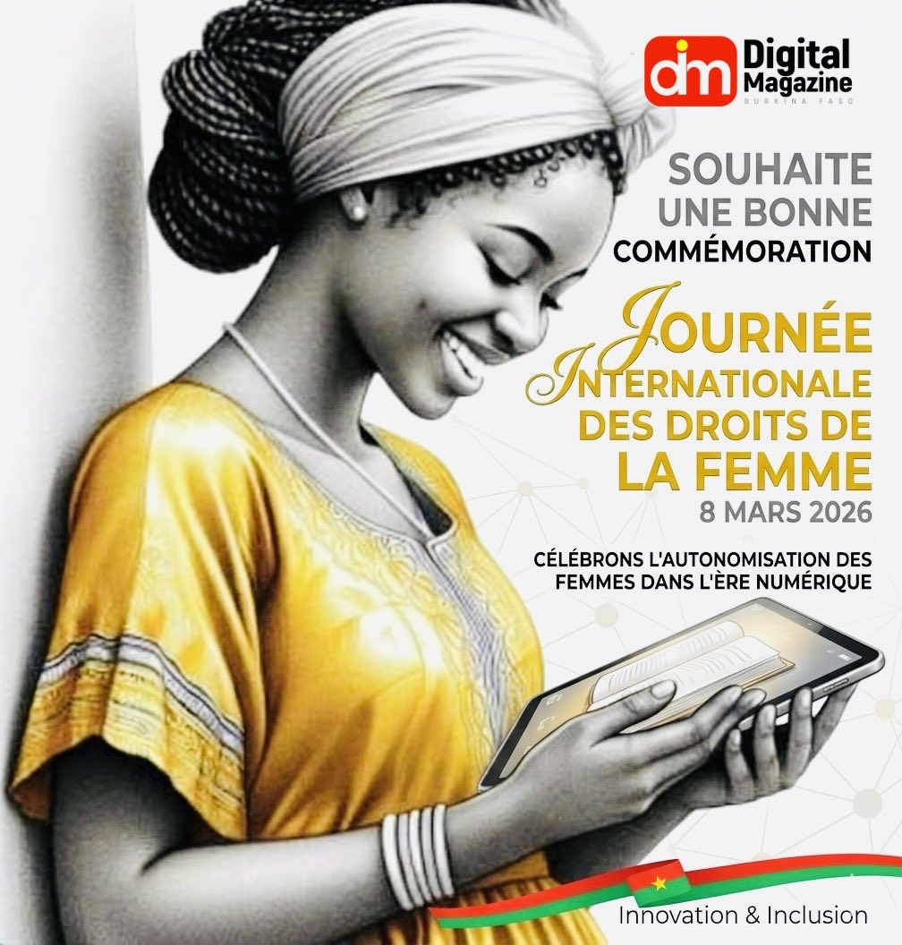 digitalmagbf's tweet photo. Bonne commémoration de la Journée Internationale des Droits de la Femme.

Retrouvez nos articles sur le Women in Digital and Tech - Special Edition ici 👇🏽👇🏽👇🏽

https://t.co/HFiWiNgDAP https://t.co/mOouqyPajN
