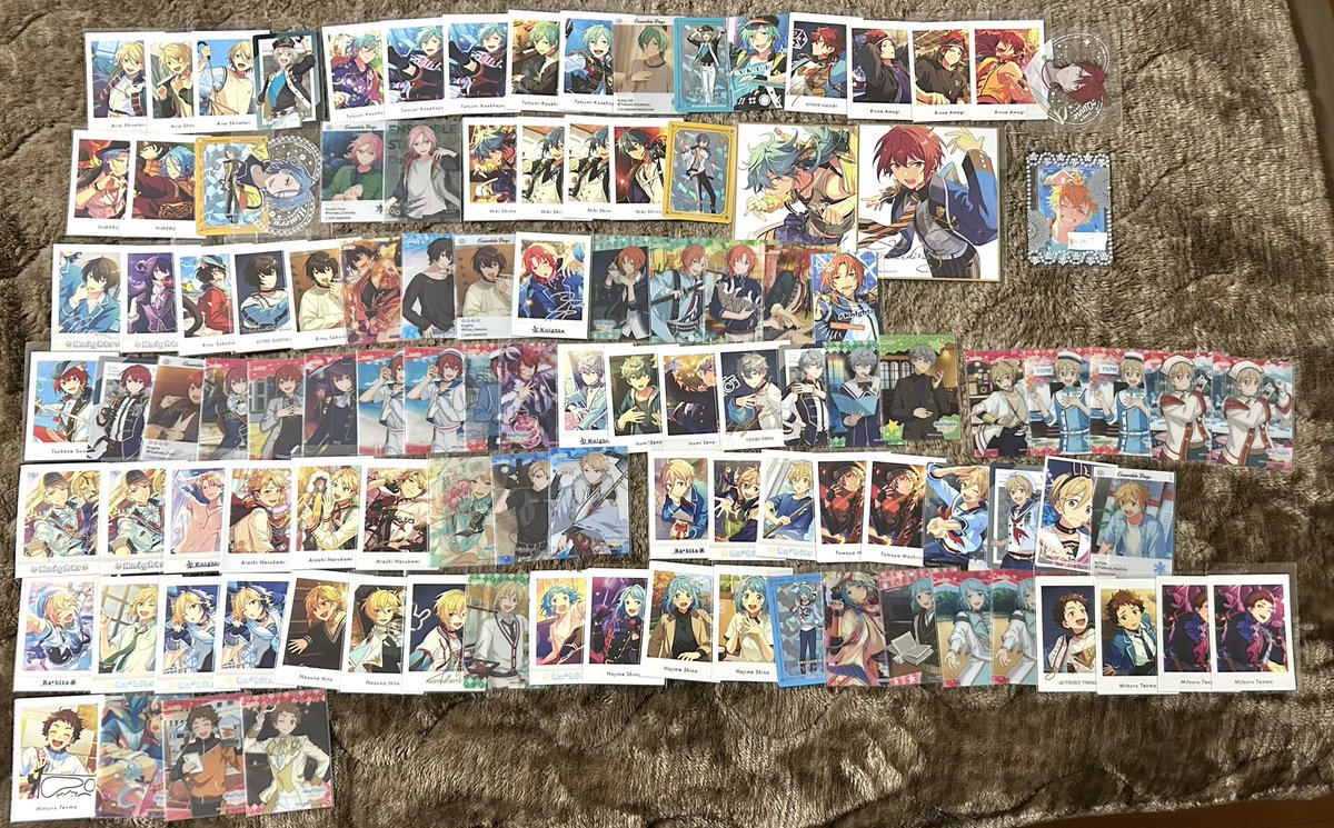 __ya10's tweet photo. あんスタ ぱしゃこれ クリカ エモカ 特典 色紙 ぱしゃっつ 譲渡

譲  スバル 北斗 真緒 真 英智 桃李 弓弦 司 レオ 泉 凛月 嵐 友也 なずな 創 光 一彩 藍良 マヨイ 巽 ニキ 燐音 HiMERU こはく

求  1点90円＋送料

・まとめて優先
・5枚〜
・郵送のみ。
・横浜銀行振込>ゆうちょ銀行>>>PayPay
⬇️ https://t.co/BiKDy1LM0S