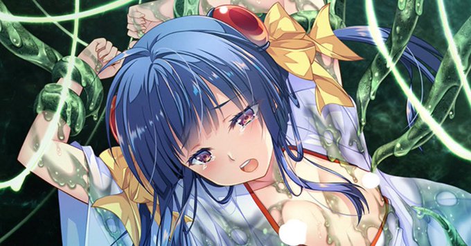 debonosu's tweet photo. 【お知らせ】「神楽新風記～紫の章～」は３月27日発売！
各店舗限定の有償特典付予約受付中です！
詳しくは公式サイトをご確認ください。 #でぼ神楽

・メロンブックス様
・げっちゅ屋様
・中京マイコン様
・ソフマップ様
・公式通販
https://t.co/q9lynY49yF https://t.co/jM1hU1BapF