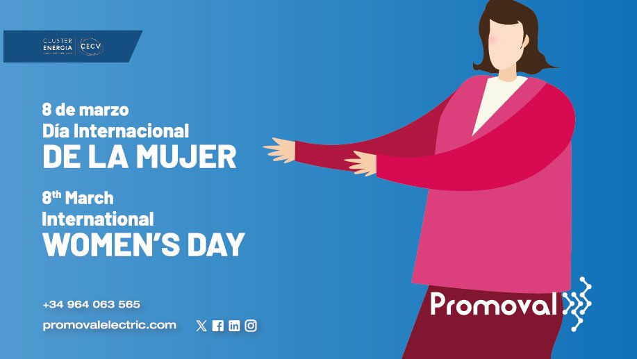 Promoval's tweet photo. En nuestro 👩🏼 #equipo, tenemos la suerte de contar con ♀️ mucho #talento #femenino y sentimos muchísimo orgullo de ello. 💪🏼 ¡Juntas, somos mejores! 🗓️ 8 de #marzo, #DíaInternacionaldelaMujer. #mujer #8demarzo #igualdad https://t.co/AOzivXFKC0