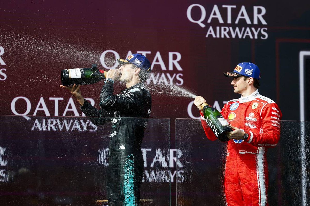 george: people like to talk too much before actually seeing action on the track

"do you agree, charles?"
🆑️: it might be [...] it's also true that it's much easier to say that when you have the best car ☺️

[<a href="/f1andersen/">Florencia Andersen</a>]