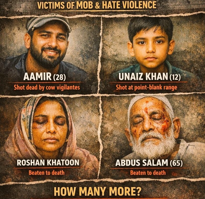 ShadRoaman's tweet photo. मुसलमान को रंजिश में हत्या कर दीजिए

फिर उस मुसलमान को गौ तस्कर बता बवाल मचा दीजिए, पूरा सिस्टम उस हत्या को जस्टिफाइ करेगा,आपके प्रति संवेदना व्यक्त करते हुए आरोपी मुसलमान का घर भी बुलडोज किया जाएगा वही मुसलमान की हत्या हुई हो तो आरोपी नाबालिग या मानसिक रूप से विकृत निकल जाएगा। https://t.co/ITOpiHqs9T