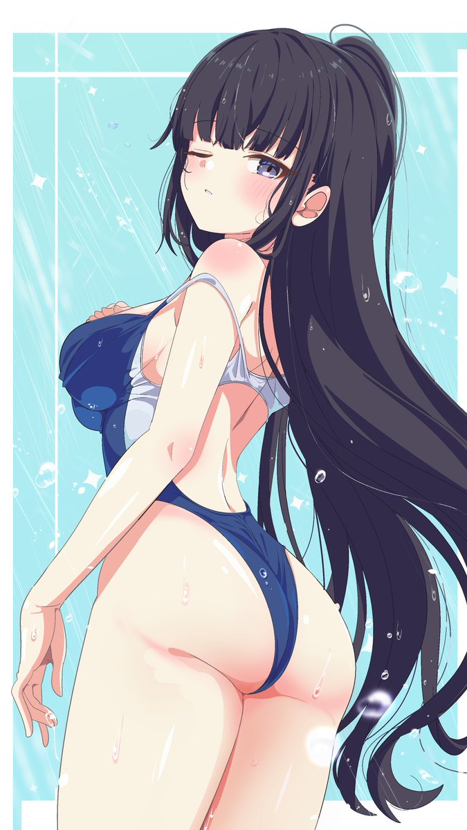 スケブ納品完了ありがとうございましたー
プール後 