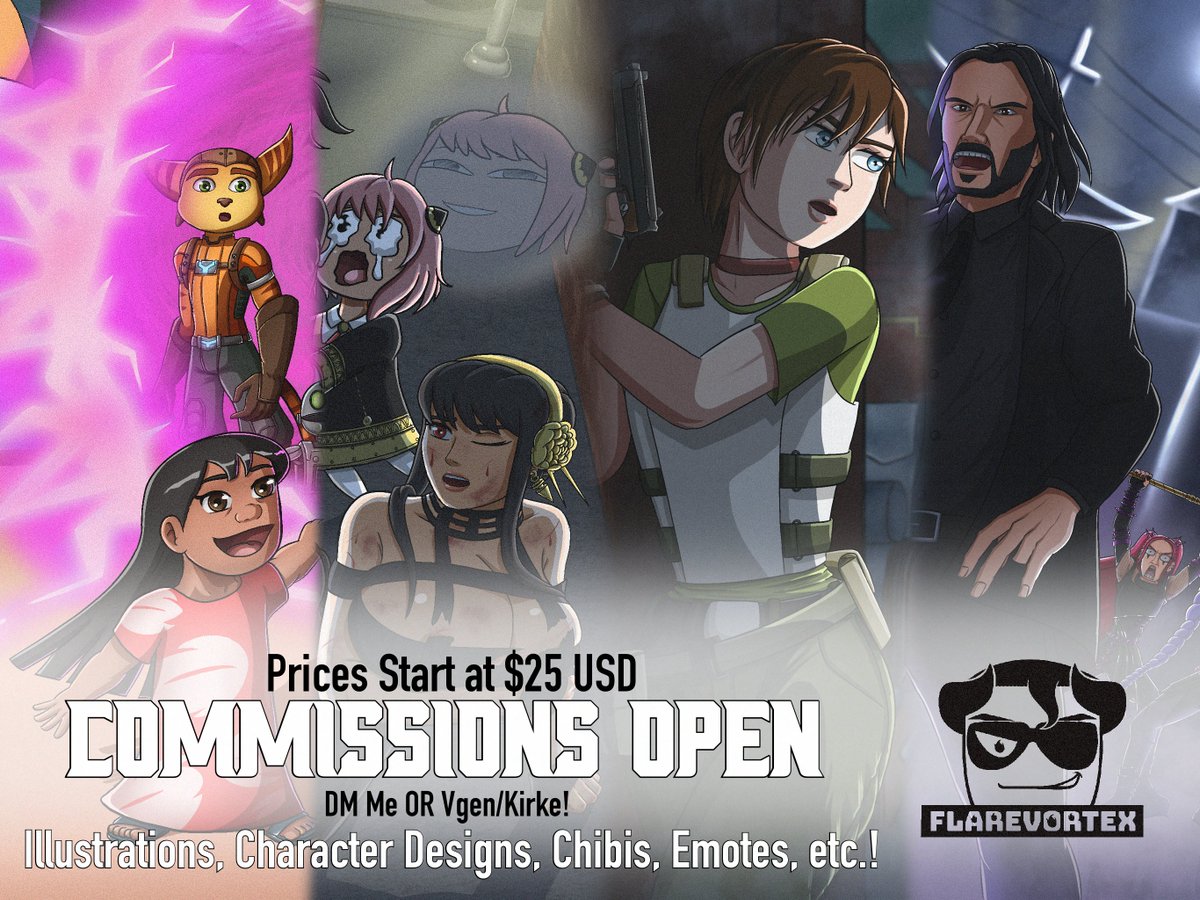 Flare 🎨 Comms OPEN! tweet media