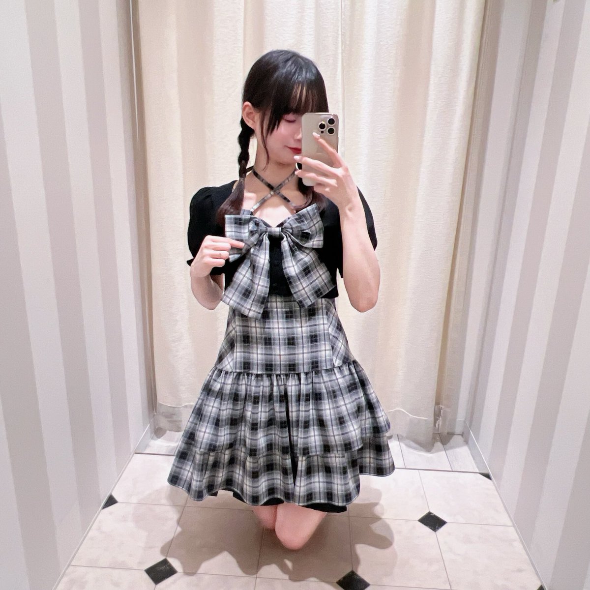 evelyn天王寺店♡ 𝐶𝑜𝑚𝑖𝑛𝑔 𝑆𝑜𝑜𝑛…✧︎*。 #リボンカーデセット