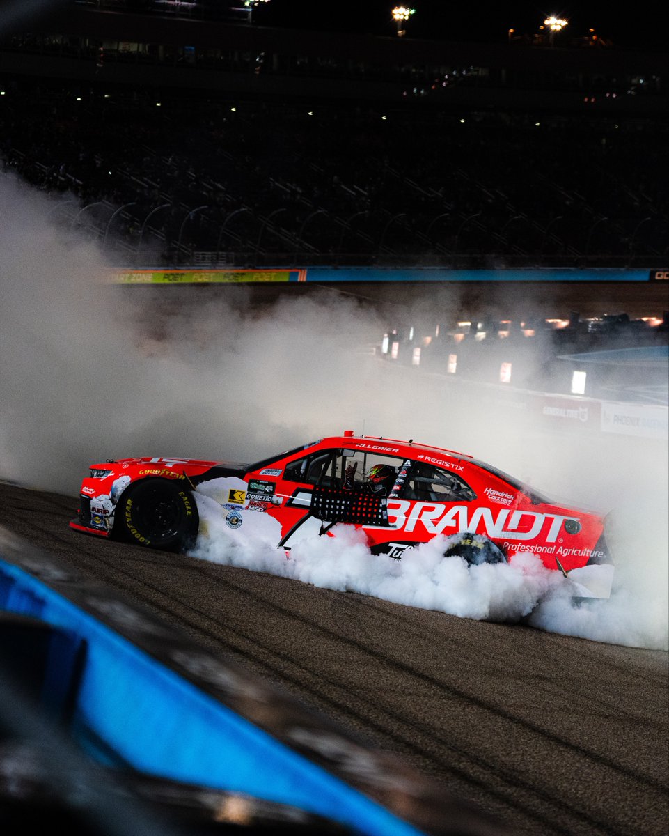 NEWS: Post-race inspection is complete at <a href="/phoenixraceway/">Phoenix Raceway</a> with no issues. 

The win is official for <a href="/J_Allgaier/">Justin Allgaier</a>!