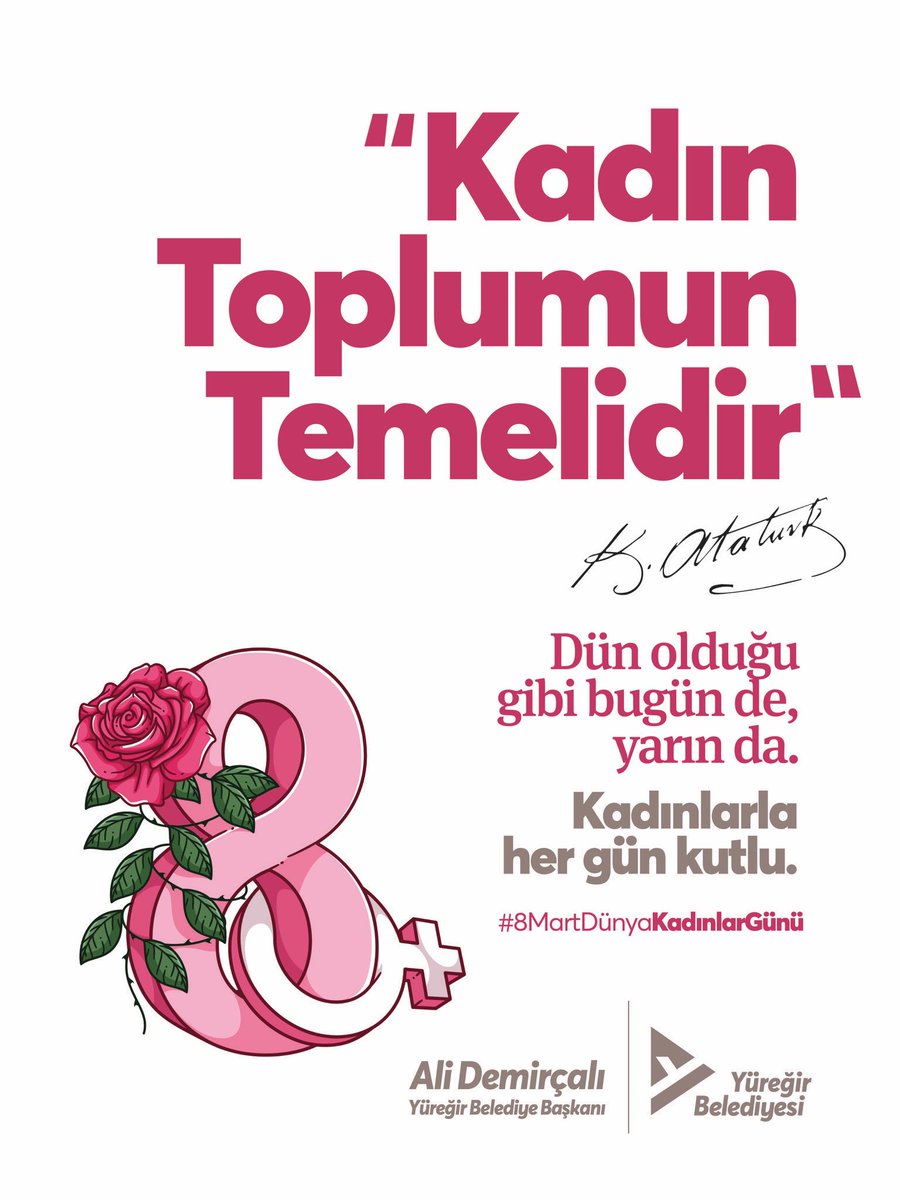 Emeğin, dayanışmanın ve eşitlik mücadelesinin simgesi olan 8 Mart Dünya Emekçi Kadınlar Günü’nü kutluyorum.

Cumhuriyetimizin kazandırdığı haklar ve aydınlık yarınlar için yılmadan mücadele eden emekçi kadınlarımız, toplumumuzun en güçlü dayanağıdır.

Başta emekçi kadınlarımız