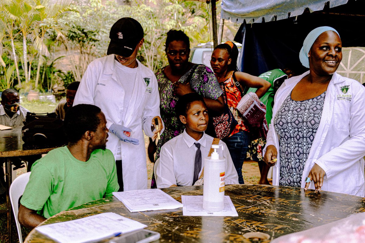 Clarke International University tweet media