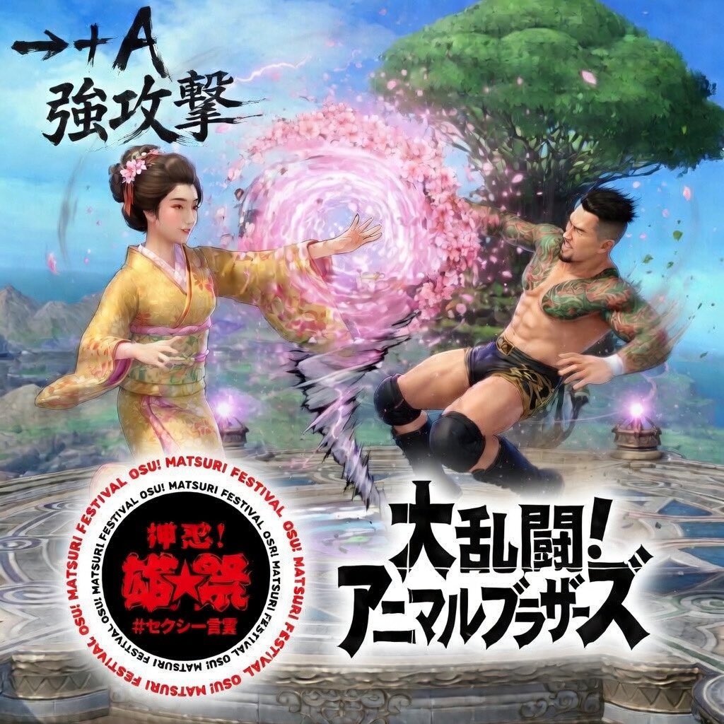 <a href="/SEXYANIMALHOSHI/">SEXY ANIMAL☆COIN</a> 
押忍雄祭5位に入選してもらっていたのに
裏で技の実験台にしていました🙇‍♂️🔥

押忍🔥雄🌟
申し訳ありませんでした！

しかし
これが我らの $OMOTENASHI ィ！

#押忍雄祭 #SEXY宣言 #035HP