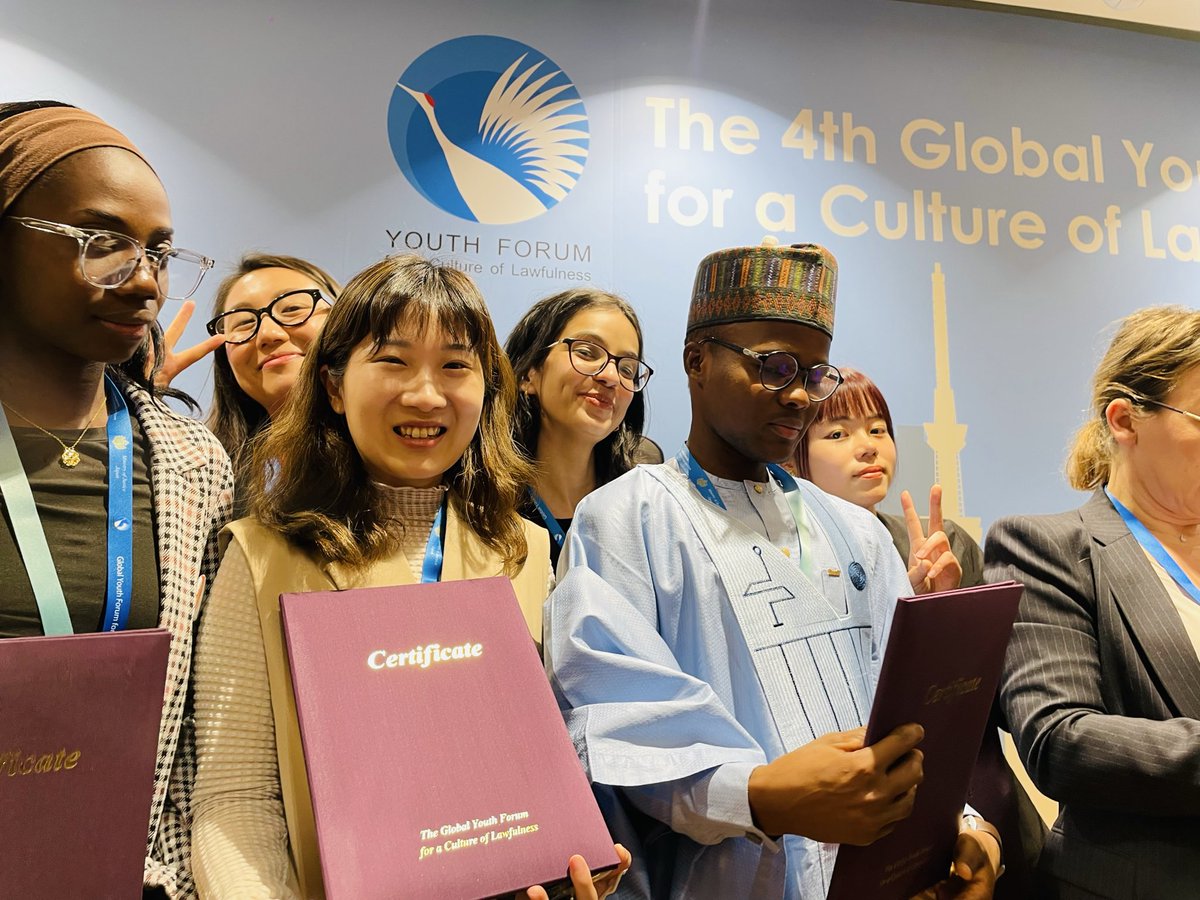 thwonderspeaker's tweet photo. From Borno to Tokyo🇳🇬🇯🇵📍
Over the past days in Tokyo, Japan, young leaders from across the world came together to engage in honest and critical conversations about justice, reintegration and the role of youth and communities in preventing reoffendingbthrough social reintegration https://t.co/wP2DRQ7Gag