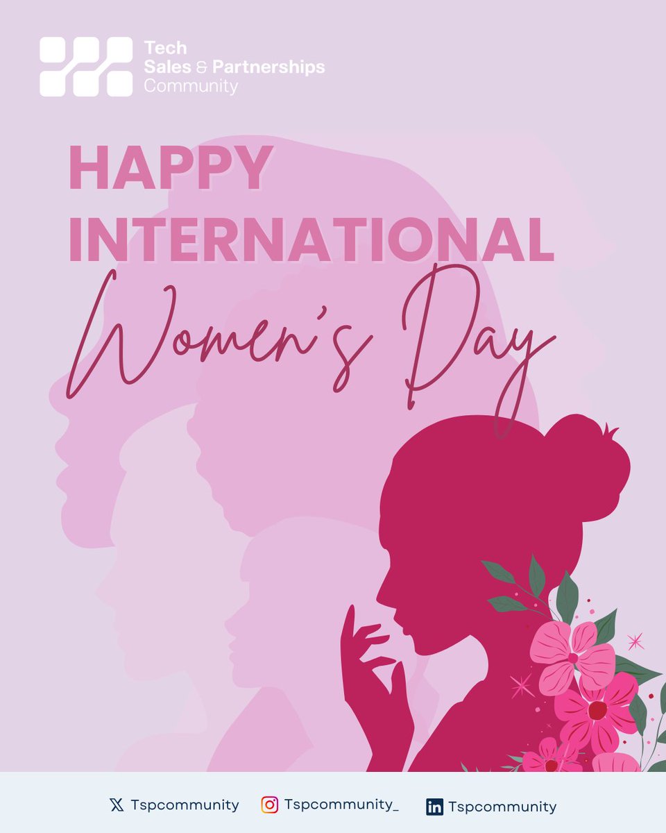 TspCommunity's tweet photo. Today, we celebrate the strength, resilience, and impact of women everywhere 💪
Let today be a reminder to give support, create opportunities, and give recognition because when women rise, we all rise.
Happy International Women’s Day♥️
#TspCommunity #IWD2026 #GiveToGain https://t.co/UFgicV9MTd