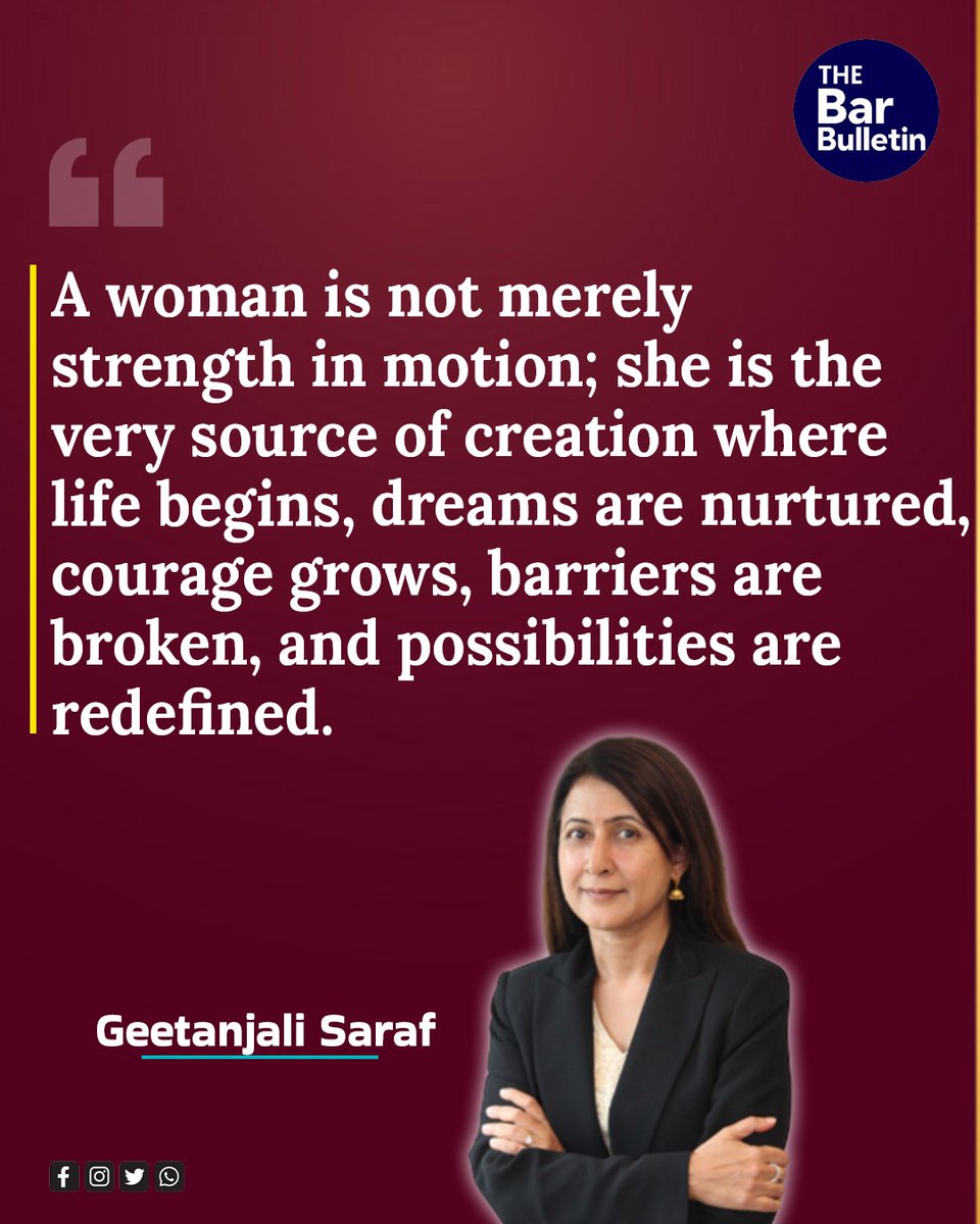 thebarbulletin's tweet image. International Women’s Day: Celebrating the Women Who Shape Justice, Courage and Change

Read More Here- thebarbulletin.com/international-…

#WomensDay2026 #BreakTheBias #GenderEquality #InternationalWomensDay #LegalFraternity #WomenAdvocates #WomenEmpowerment #WomenInCourts