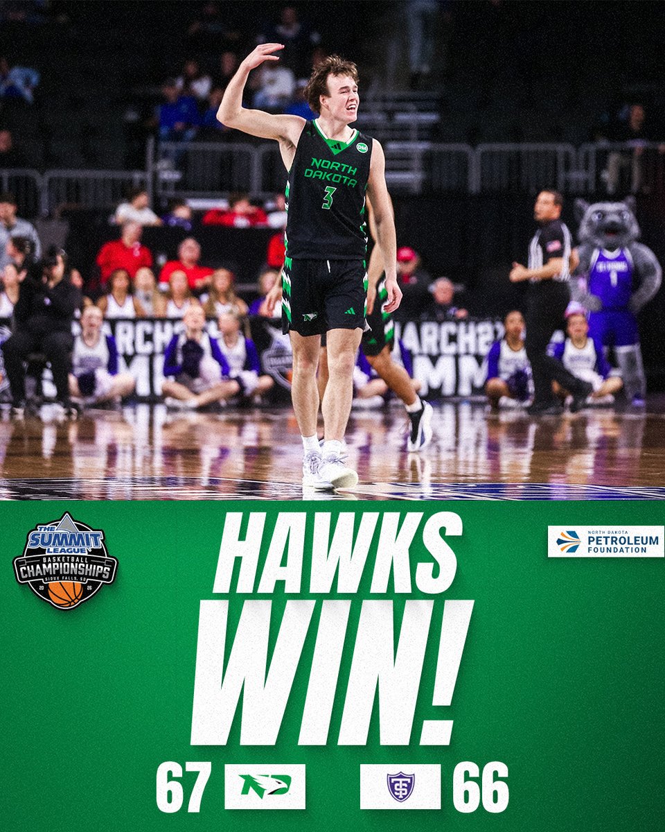 North Dakota Men's Basketball tweet media