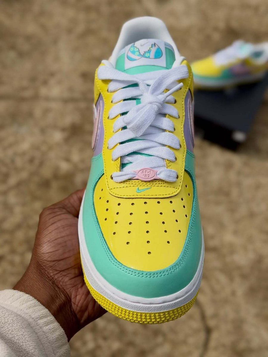 SneakerAlertHD's tweet photo. THIS MONTH: Nike Air Force 1 Low ‘Easter’ 🐣

📆 March 27th 
💰 $125 USD https://t.co/CmhvgdJ83l