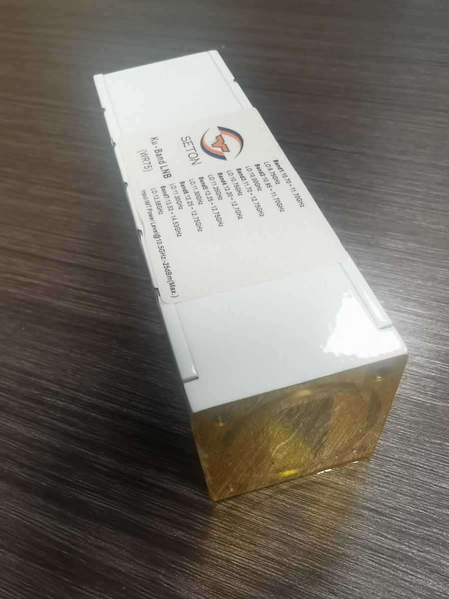 JasmineMu11's tweet photo. LNB (SETONtech)
Low noise block down converter
LO:±1ppm
Gain:60dB(min.)
Noise:0.8(max.)
High gain low noise https://t.co/N4aR4WaiAp