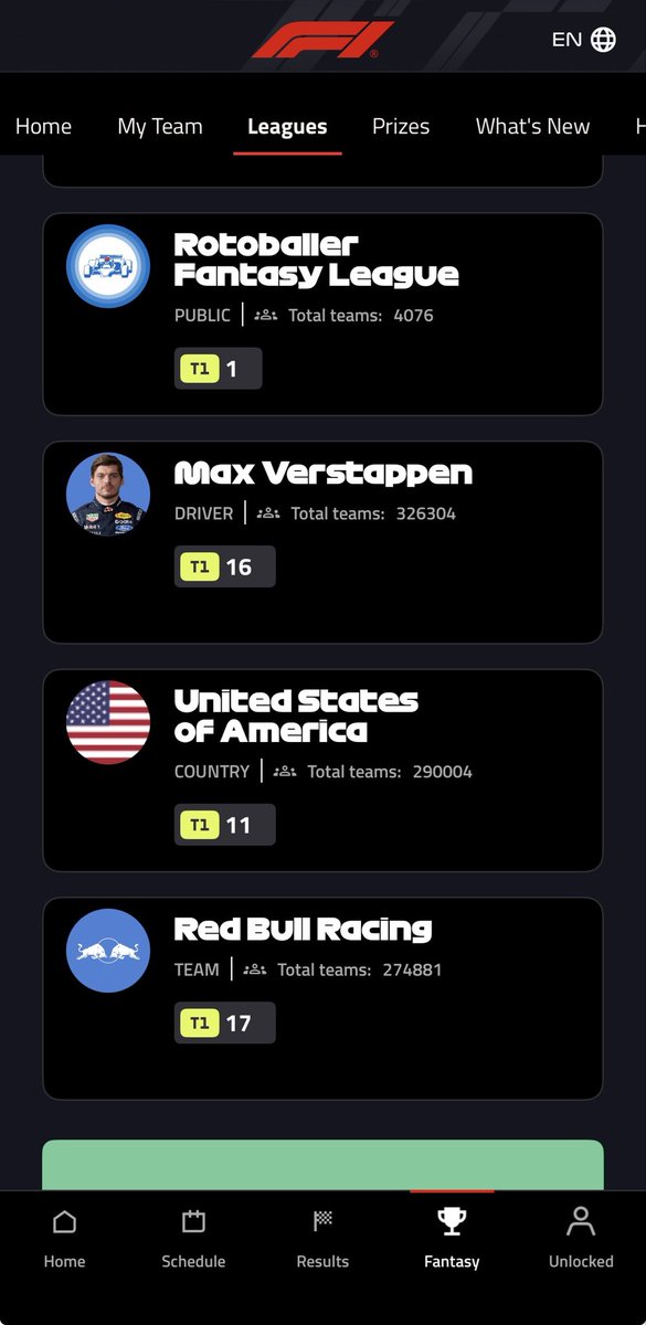DonWooden_'s tweet photo. I am an F1 fantasy god. #F1 #wekeepwinning https://t.co/caTqz6eIZN
