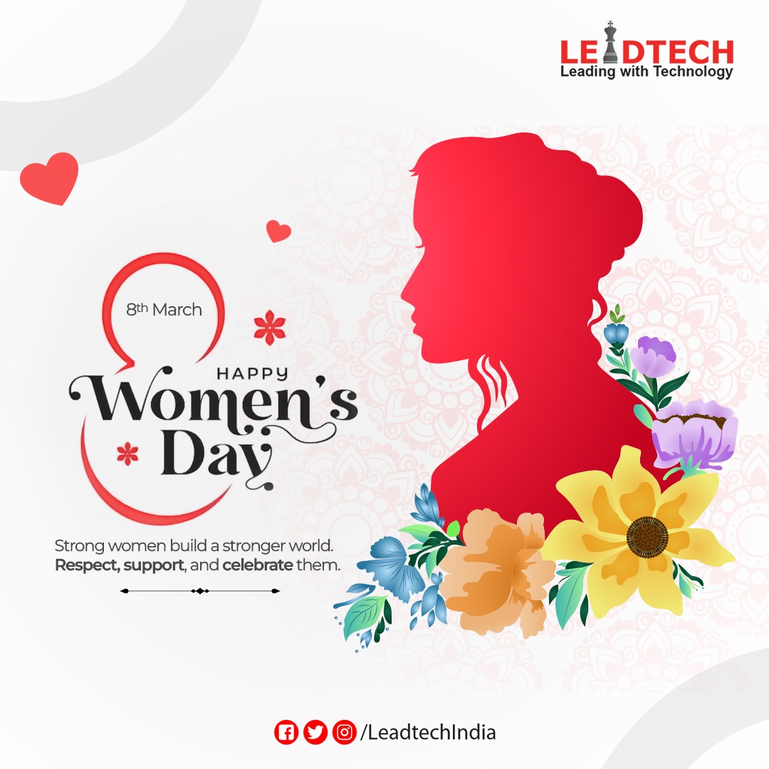 LeadtechIndia's tweet photo. Celebrating the strength, resilience, and brilliance of every woman who inspires the world every day. 💐

Let’s continue to respect, support, and uplift the incredible women around us. 

Happy Women’s Day!

#WomensDay #EmpowerWomen #CelebrateWomen #StrongWomen #LeadTech https://t.co/gwVZ9bECK3