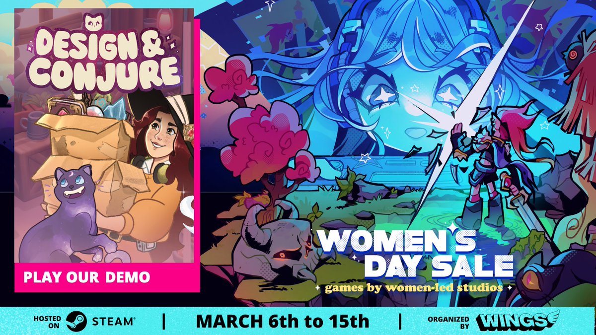 Design & Conjure 🔮 DEMO OUT NOW!✨ tweet media