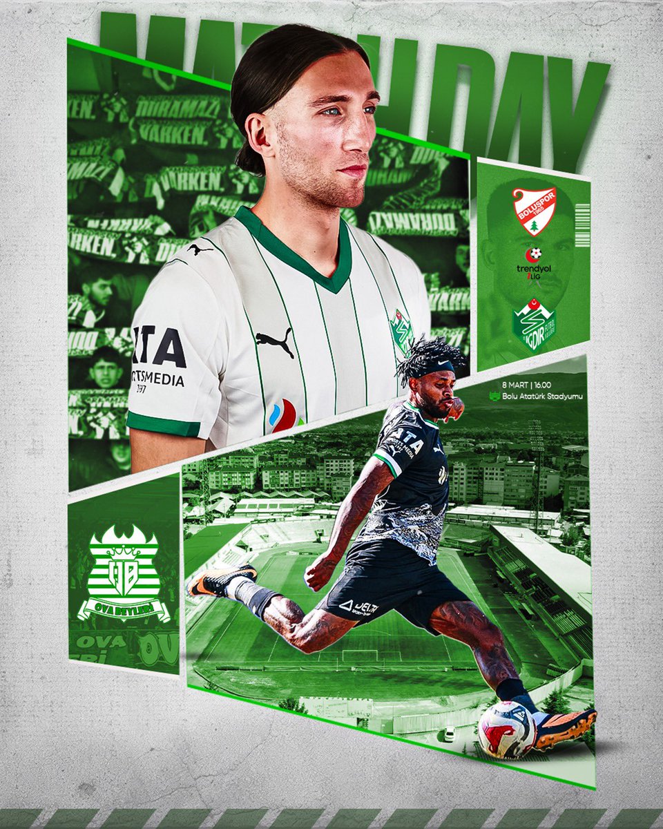 OvaBeylerii's tweet photo. M A T C H D A Y ⚔️
 
🏆 Trendyol 1. Lig · 29. Hafta
🆚 Boluspor
🗓 Bugün 
🕖 16.00
🏟  Bolu Atatürk Stadyumu 
📺  TRT Spor | beIN SPORTS MAX1 | tabii

📲 #OvadanZafere |  #OvaBeyleri | https://t.co/lZ9GEVglG9