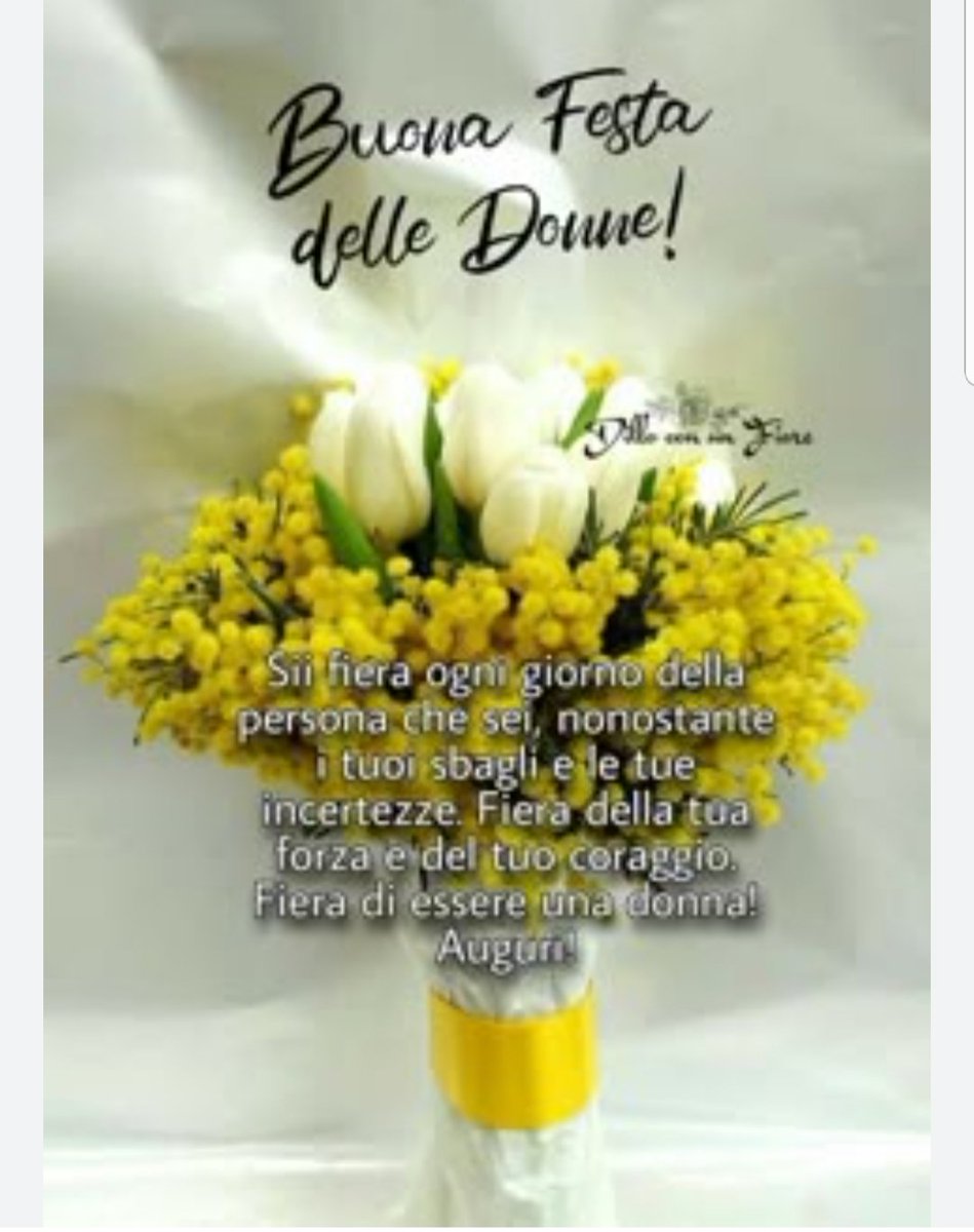 leopardina7's tweet photo. Auguri a tutte le donne. https://t.co/u9Als4giMh