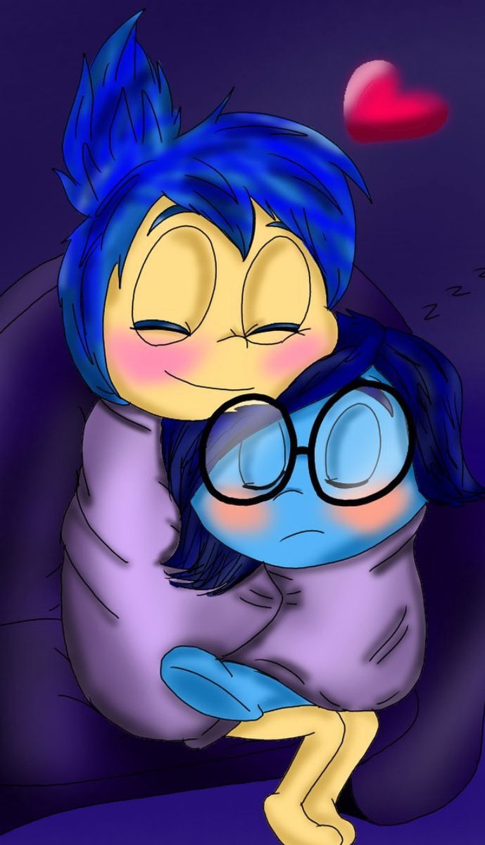 insideoutships's tweet photo. Some art of my former OTP JoyXSadness. I shipped them until the sequel were released and JoyXSadness were never the same after that so I shipped them from May 2021- June 2024 #Joy #Sadness #JoyXSadness #SadnessXJoy #yuri #femslash #insideout #insideout2 #Disney #pixar #Joyness https://t.co/OCK8mZUITL