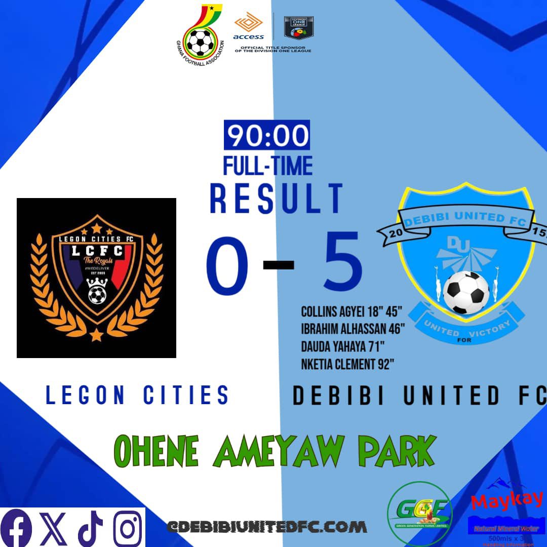 Debibi United Football Club tweet media